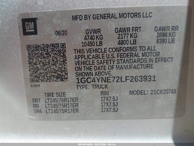 Chevrolet Silverado 2500 4wd  Standard Bed Lt