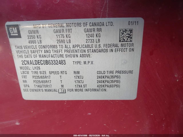 Chevrolet Equinox 1lt