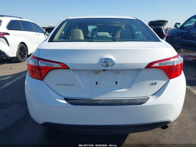 Toyota Corolla Le Plus