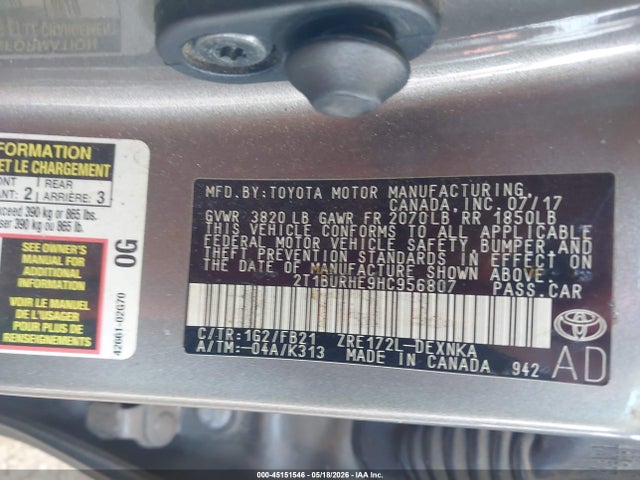 Toyota Corolla Le