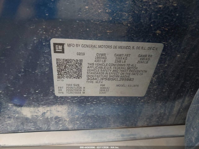Chevrolet Trax Lt