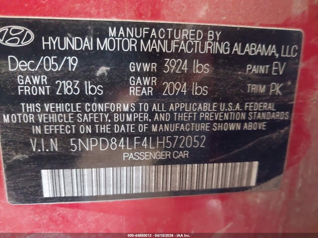Hyundai ELANTRA Sel