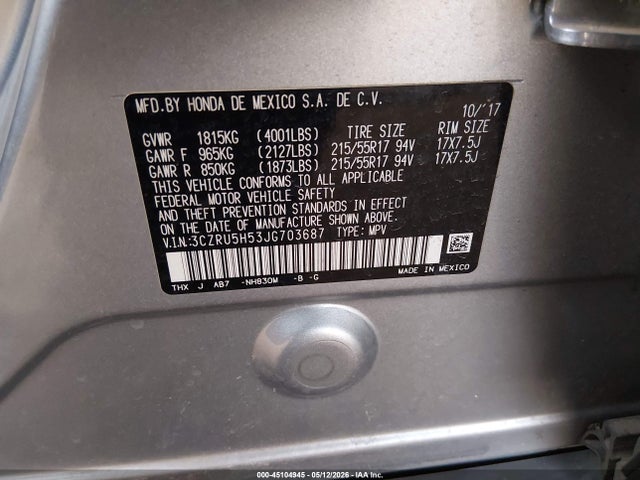 Honda HR-V Ex
