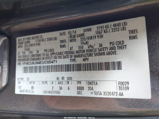 Ford Escape Titanium