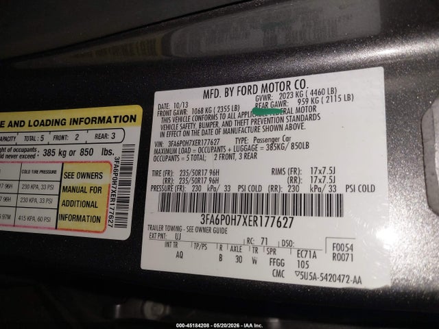 Ford Fusion Se