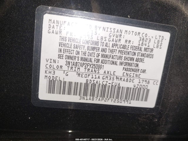 Nissan Sentra S