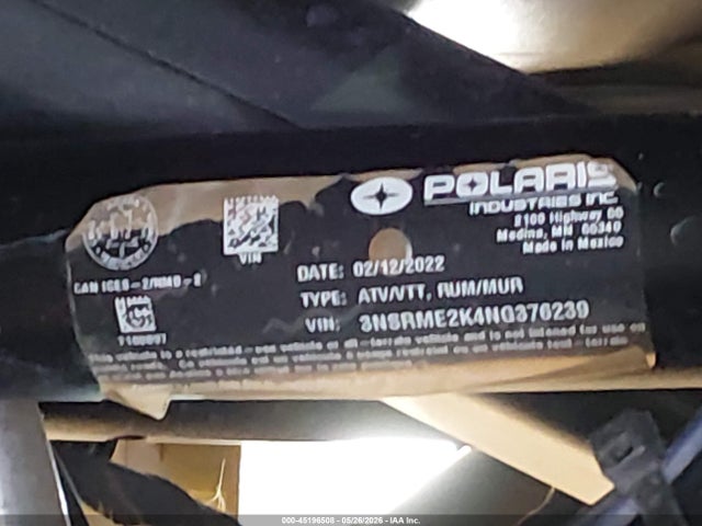 Polaris RZR Pro R 4 Sport