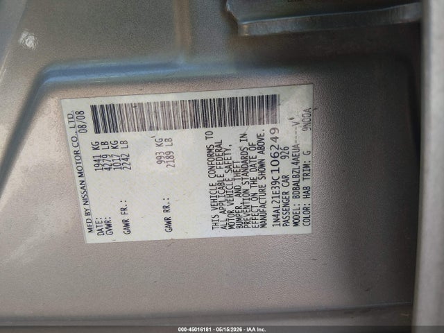 Nissan Altima 2.5 S