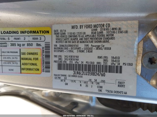 Lincoln MKZ Hybrid