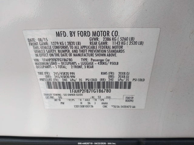 Ford Taurus Limited