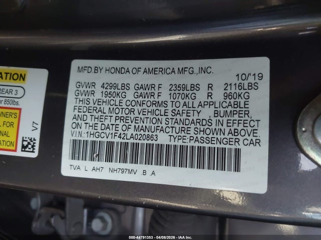 Honda Accord Ex