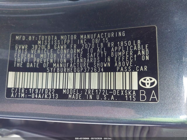 Toyota Corolla