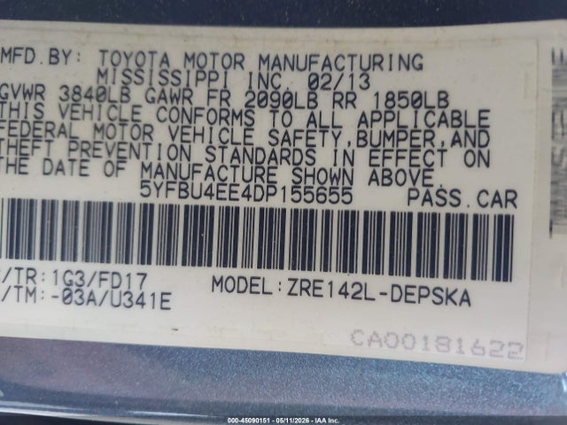 Toyota Corolla S