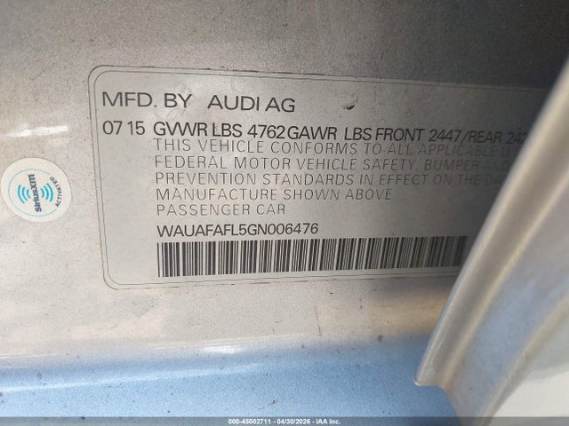 Audi A4 2.0t Premium