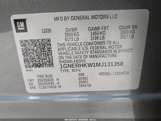 Chevrolet Traverse Fwd Lt Leather