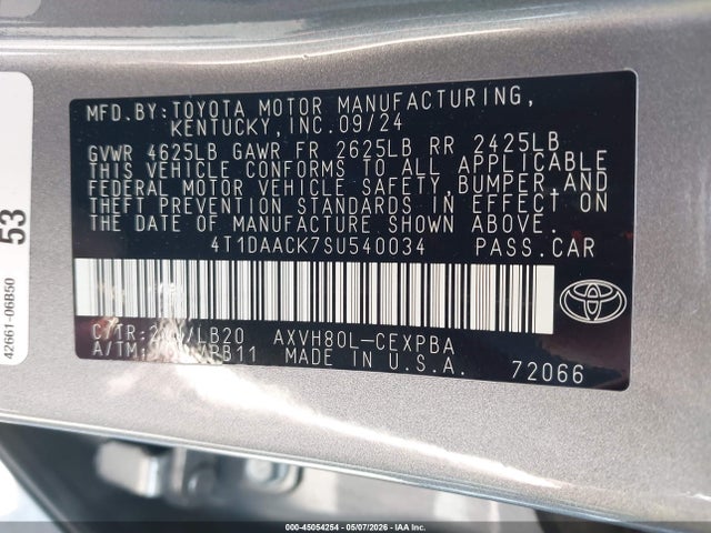 Toyota Camry Xse