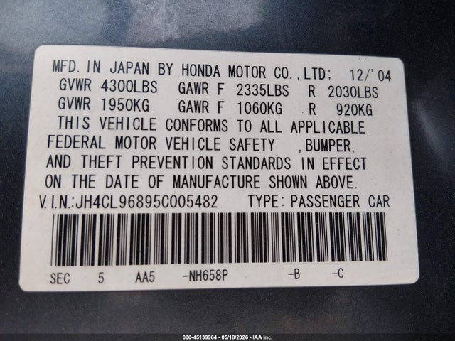 Acura TSX