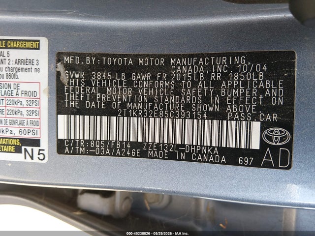 Toyota Matrix Xr