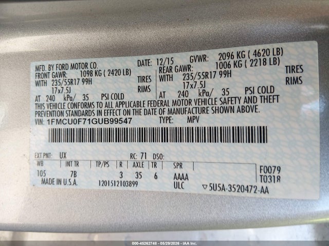 Ford Escape S