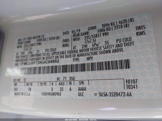 Ford Escape S