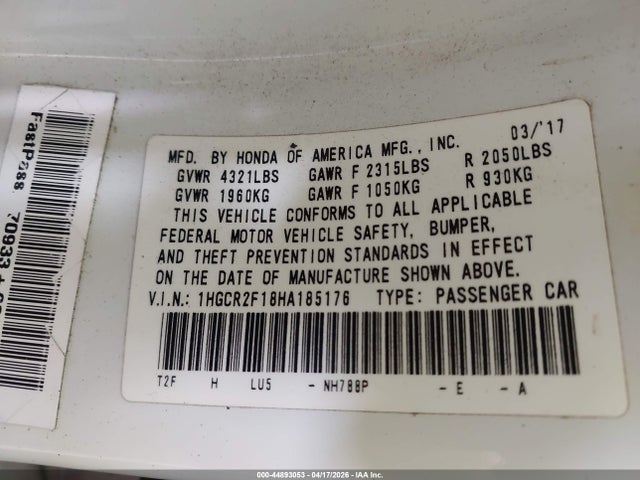 Honda Accord Sport Se