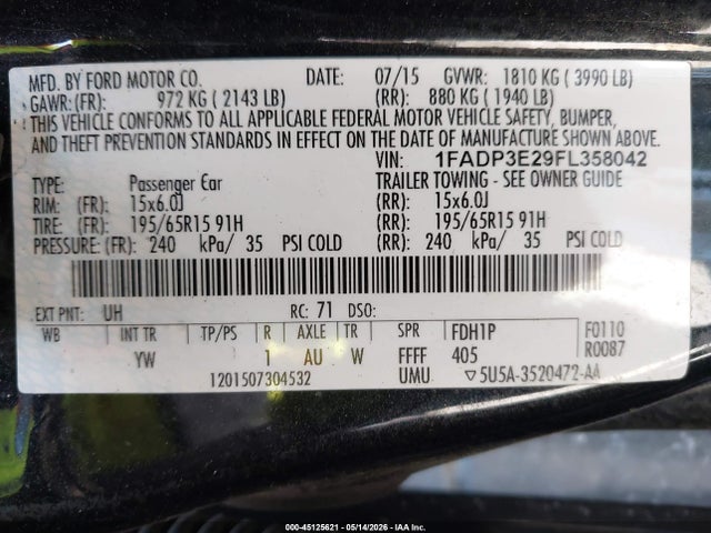 Ford Focus S