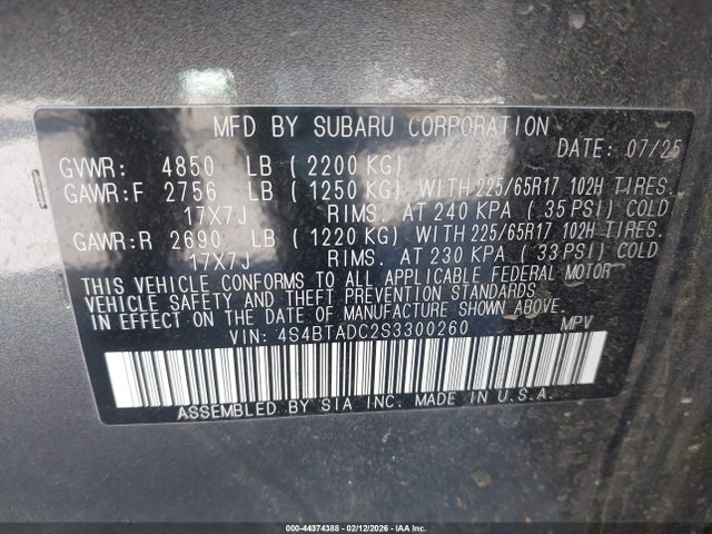 Subaru Outback Premium