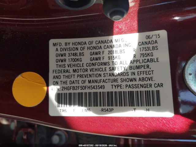 Honda Civic Lx