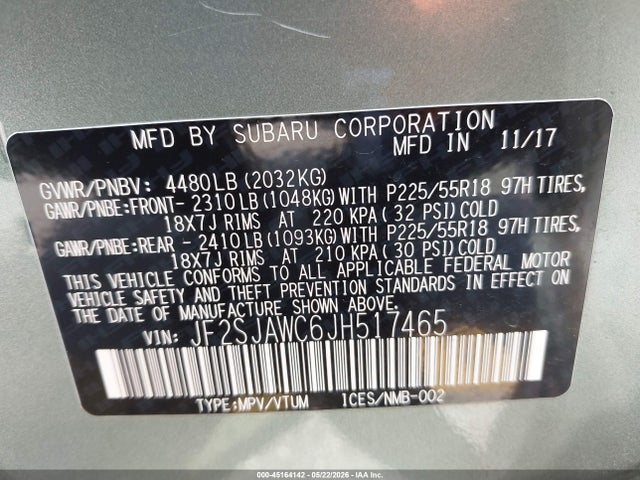 Subaru Forester 2.5i Touring