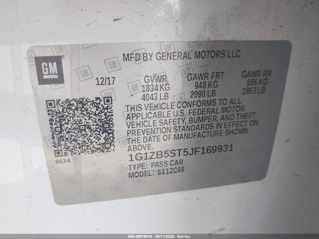 Chevrolet Malibu 1ls