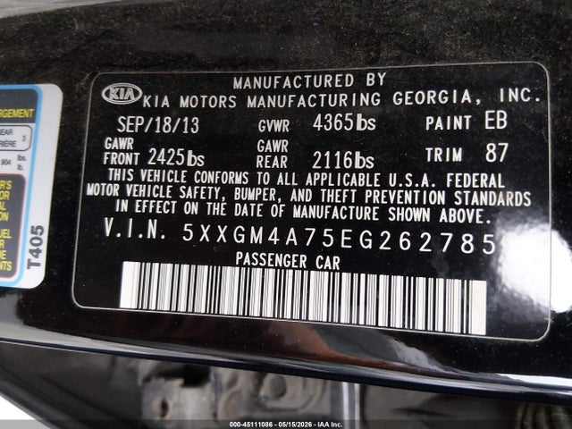Kia Optima Lx