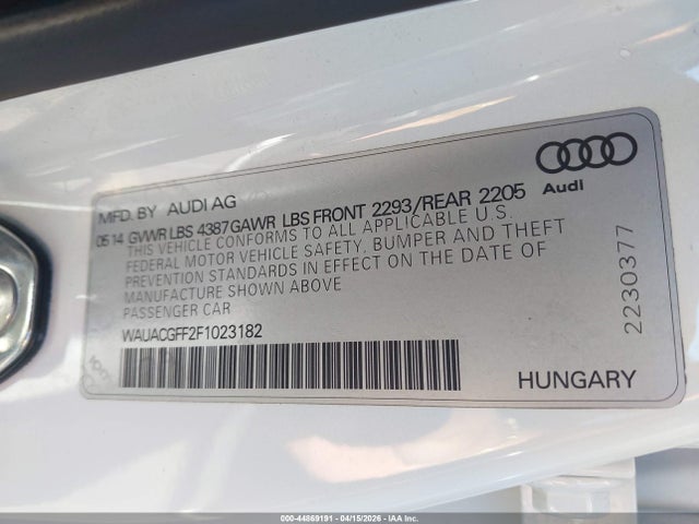 Audi A3 1.8t Premium