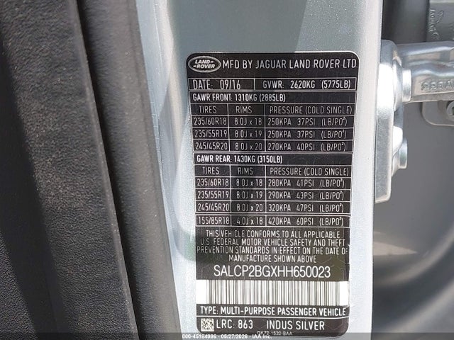 Land Rover Discovery Se