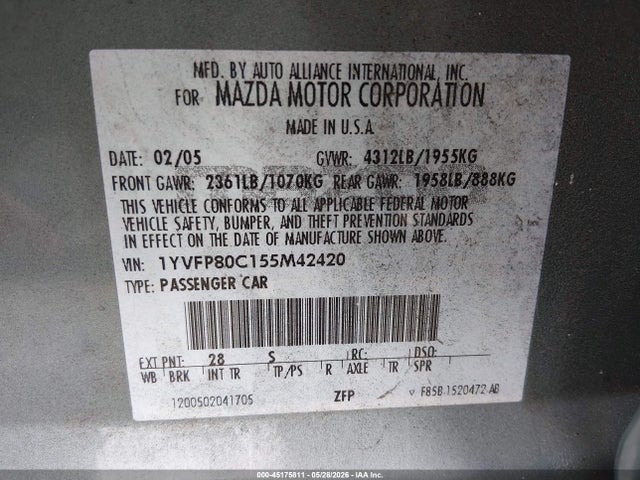 Mazda Mazda6 I Base