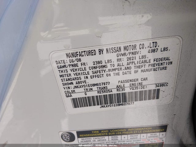 INFINITI M35