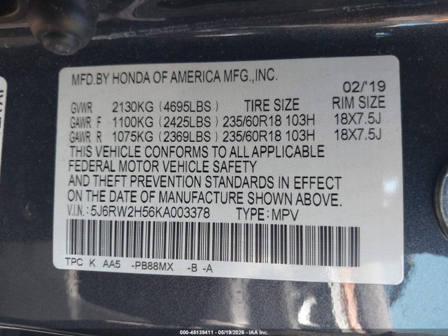 Honda CR-V Ex