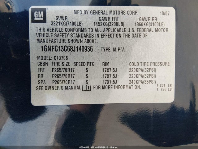 Chevrolet Tahoe Ls