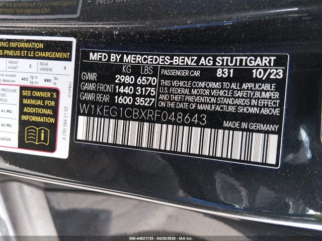 Mercedes-Benz EQE 4matic