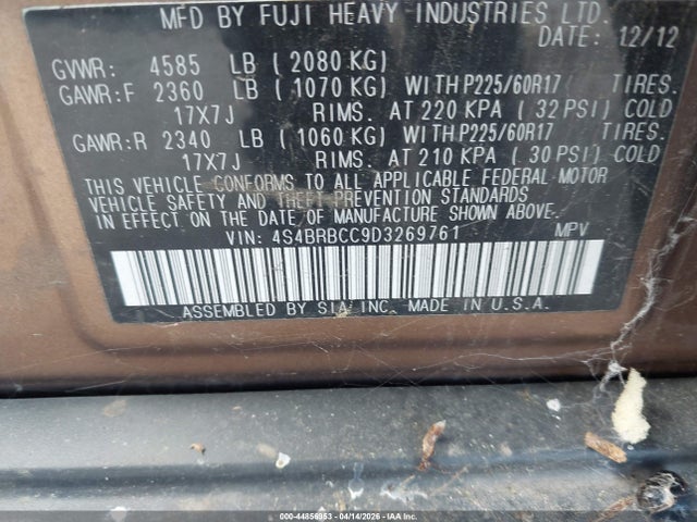 Subaru Outback 2.5i Premium