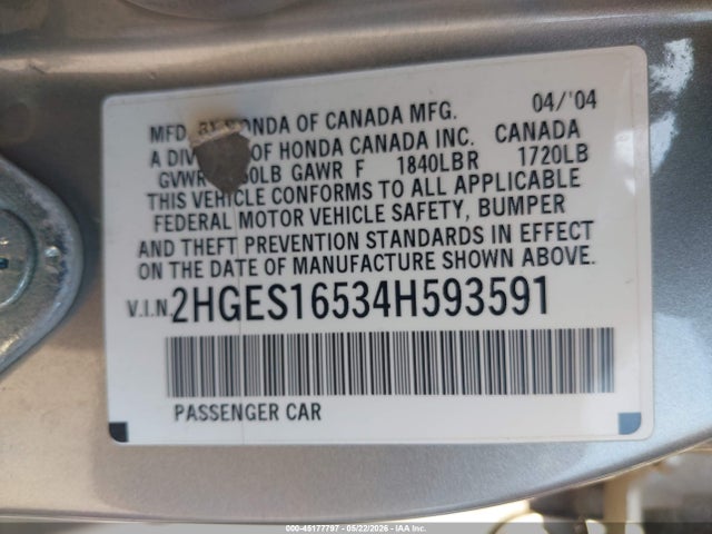 Honda Civic Lx