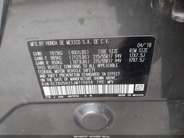 Honda HR-V Lx