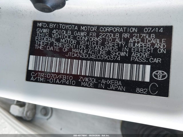 Toyota Prius Three
