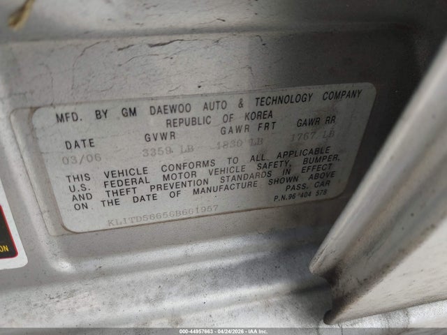 Chevrolet Aveo Ls