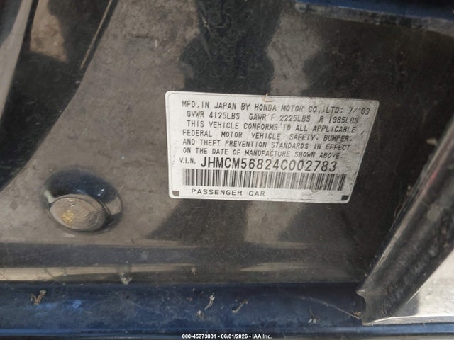 Honda Accord 2.4 Ex