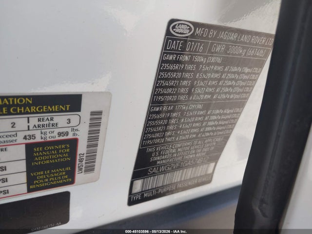 Land Rover Range Rover Sport 3.0l V6 Supercharged Se