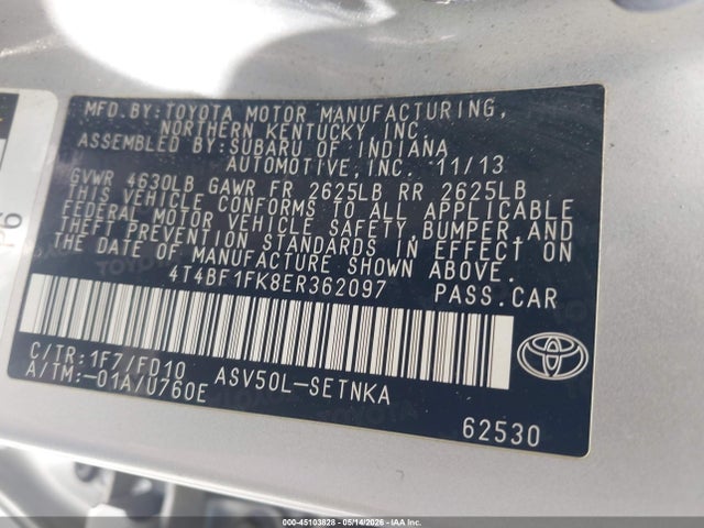 Toyota Camry Le