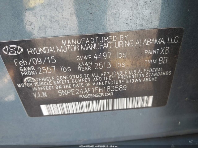 Hyundai SONATA Se