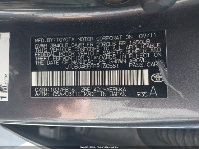 Toyota Corolla Le