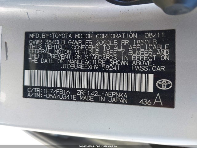 Toyota Corolla Le