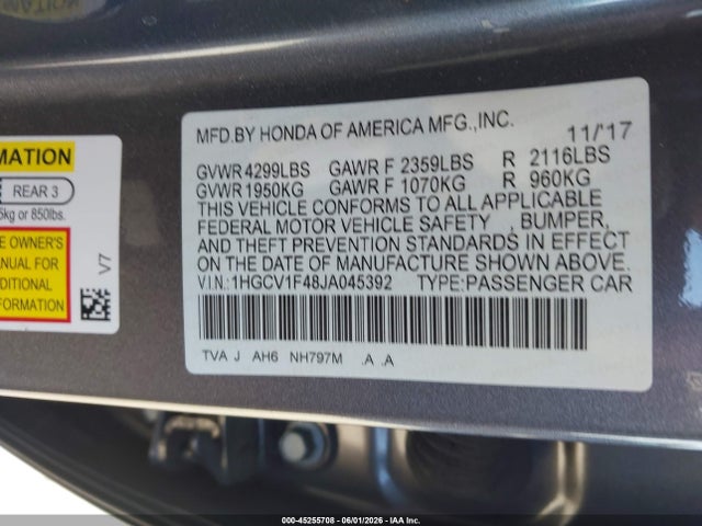 Honda Accord Ex